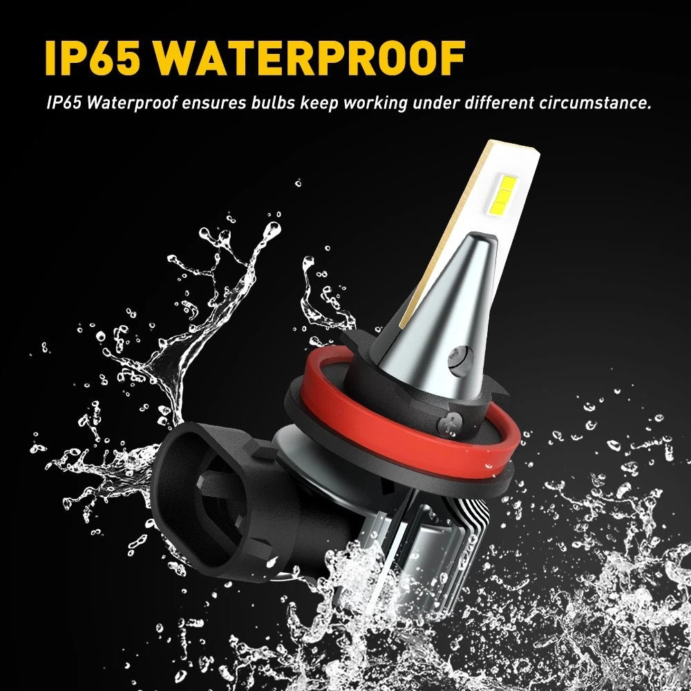 2X H11 LED Fog Light Bulbs for Jeep Grand Cherokee (2014â2020)