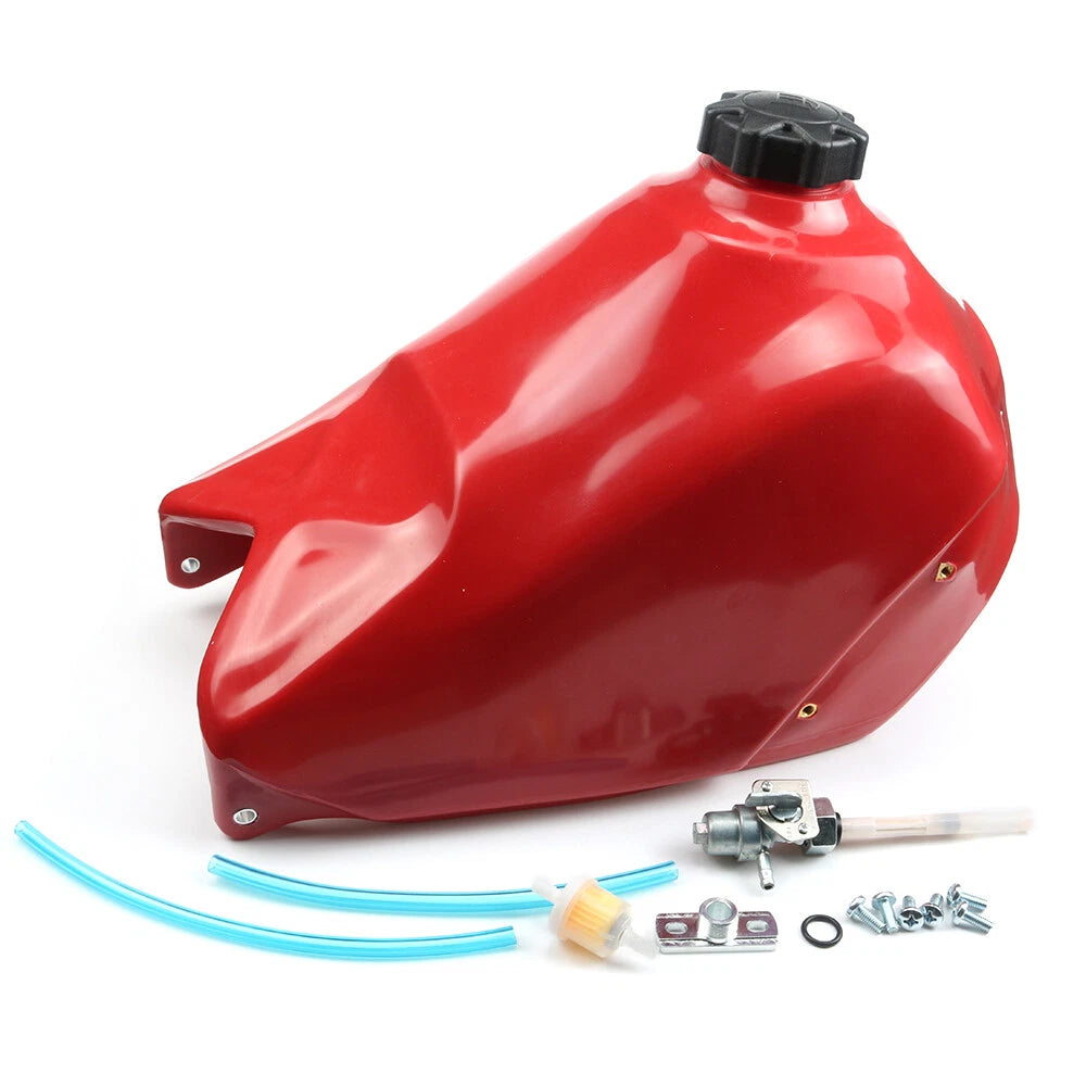 Fuel Gas Tank for Honda ATC 350X Three-Wheeler ATV (1985–1986) RED