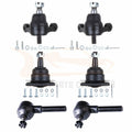 Set of 6 Suspension Kit Tie Rod End Ball Joint for Chevrolet Corvette (1963–1982)