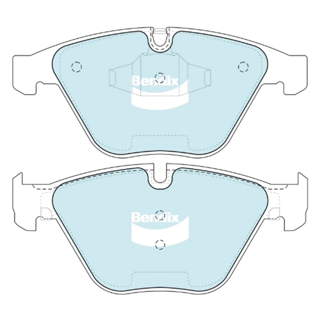 Front Disc Brake Pad Set 312mm for BMW 523i E60 (2007 - 2009)