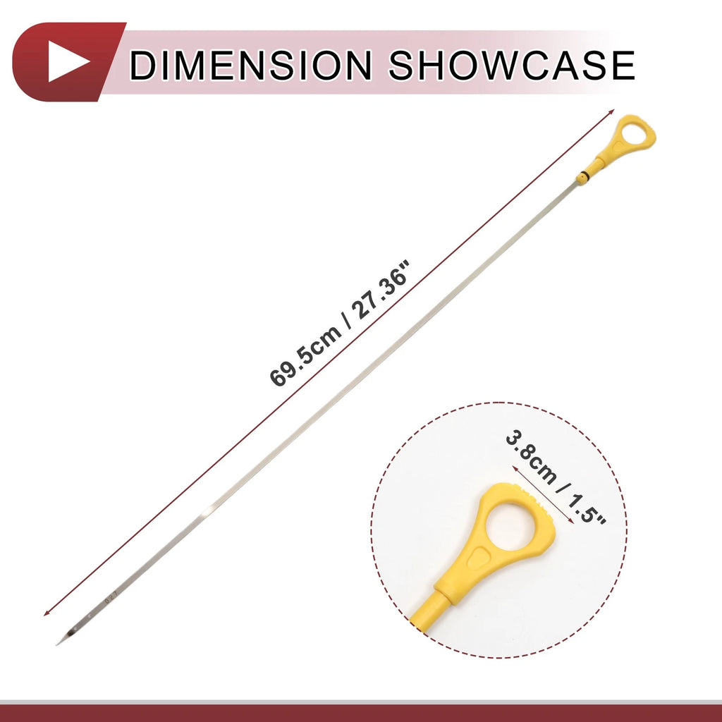Engine Oil Dipstick No. 1255A027 for Mitsubishi L200 (2007–2015)