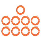 9 Pack Trimmer Line 0.080" Diameter 126ft for Cordless Lawn Equipment