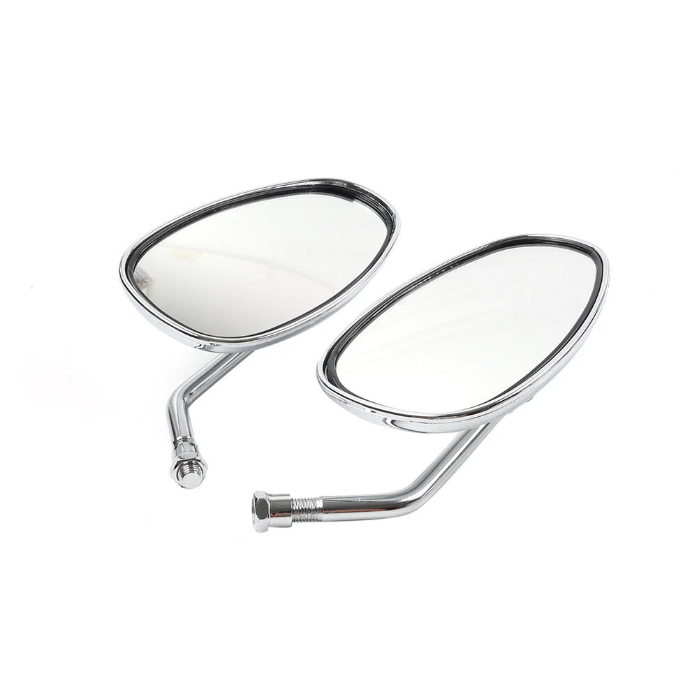Oval Rearview Mirrors for Honda Shadow Spirit 750 1100 VTX1300 VTX1800
