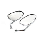 Oval Rearview Mirrors for Honda Shadow Spirit 750 1100 VTX1300 VTX1800