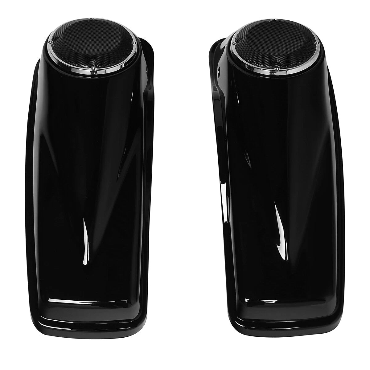 Saddlebag Lids & 6.5" Speakers for Harley Touring Street Road Glide (2014–2024)