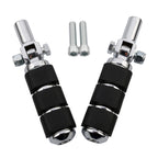 Rear Passenger Footpegs Footrests for Harley Softail Fatboy (2000–2006)