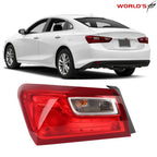 Outer Tail Light Brake Lamp for Chevy Malibu (2016–2021) Driver Left Side
