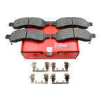 TRW Pro Front Ceramic Brake Pads for Enclave Traverse Acadia Outlook (2008–2017)