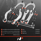 Set of 12 Front Control Arm & Ball Joint Sway Bar for BMW F10 528i 535i (2011–2017)