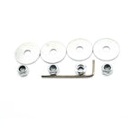 JDM Spike Aluminum Quick Release Fasteners Kit for Bumper Trunk Fender (2005-2025)