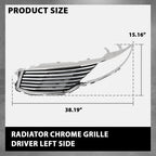 Front Upper Grille for Lincoln MKZ (2013–2016)