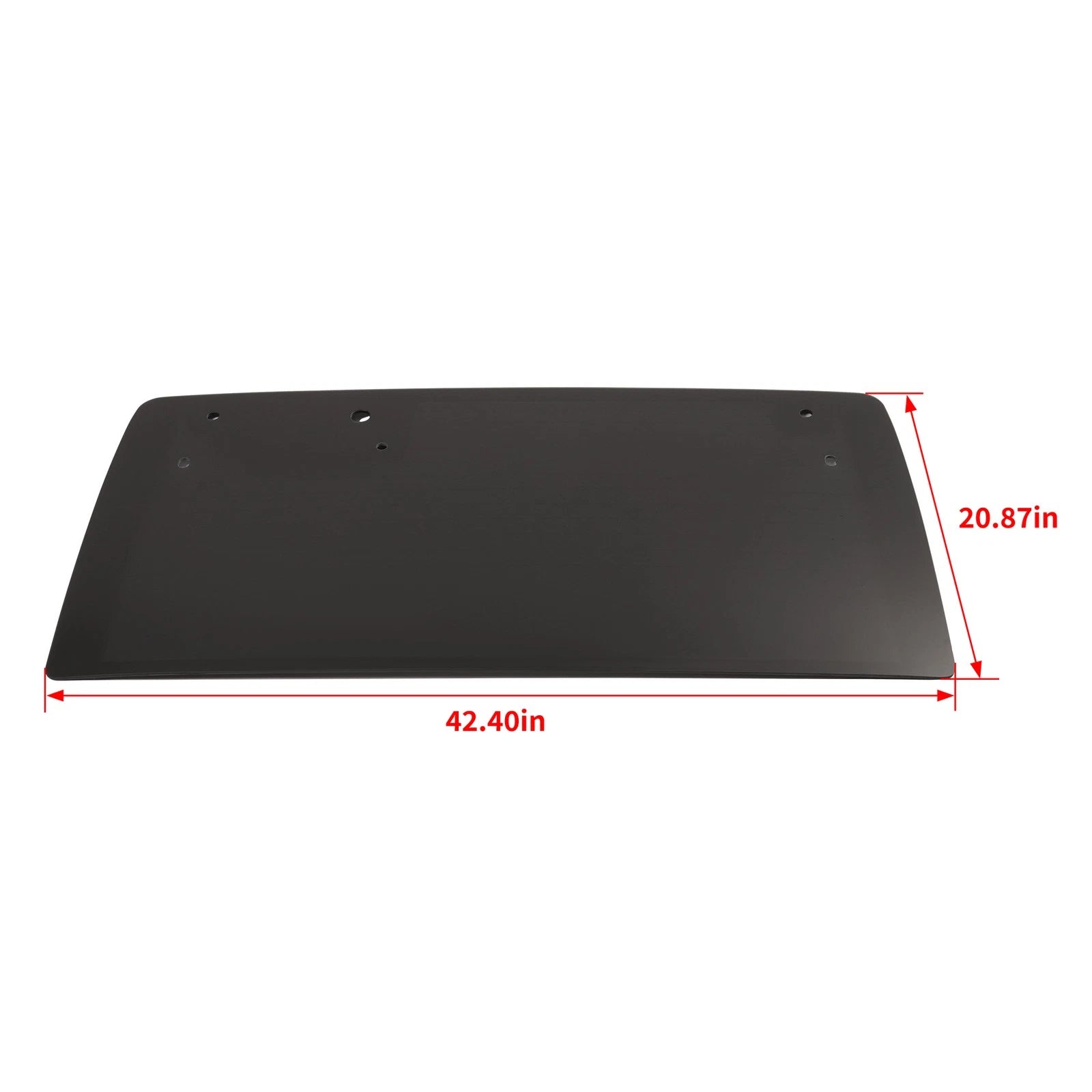Rear Window Tempered Glass for Jeep Wrangler (2007–2010) Heated Dark