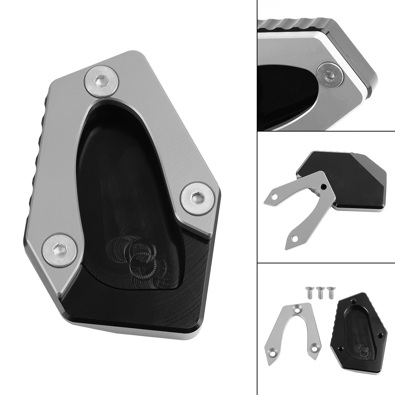 Kickstand Enlarger Plate Pad for Triumph Speed Twin 900 (2022–2023) & Street Cup 900 (2017–2018)