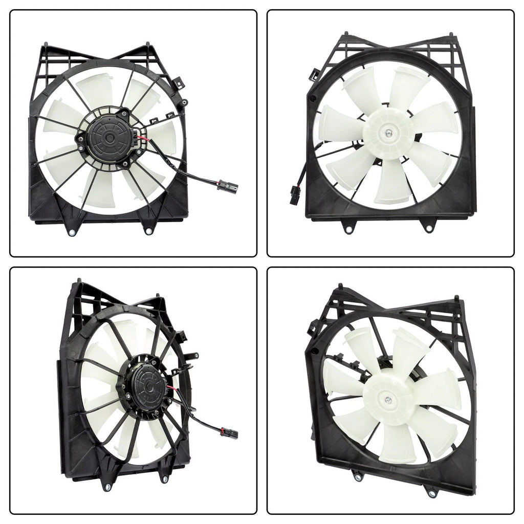 Radiator & AC Condenser Cooling Fan Assy for Honda Accord Acura TLX (2016–2020)