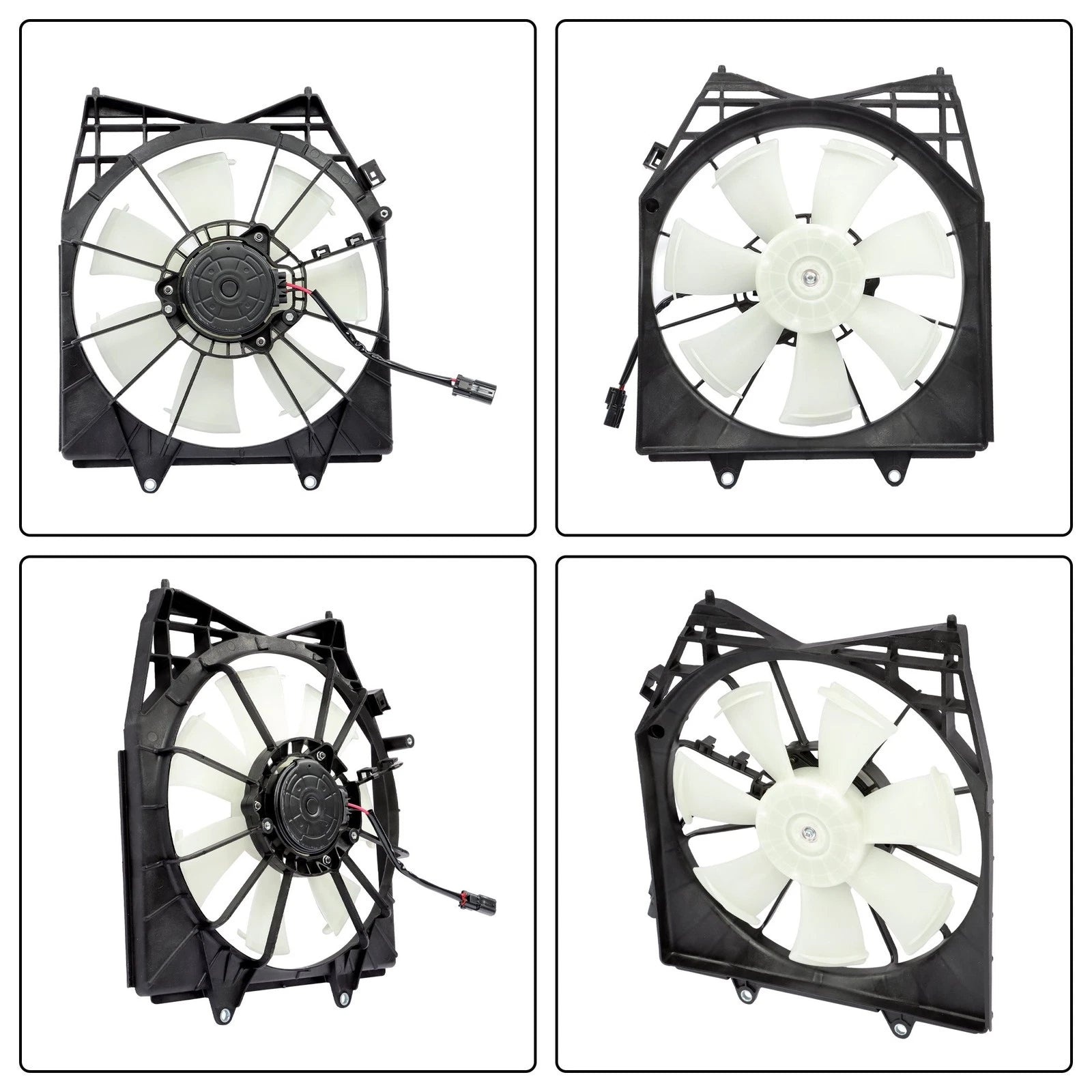 Radiator & AC Condenser Cooling Fan Assy for Honda Accord Acura TLX (2016–2020)
