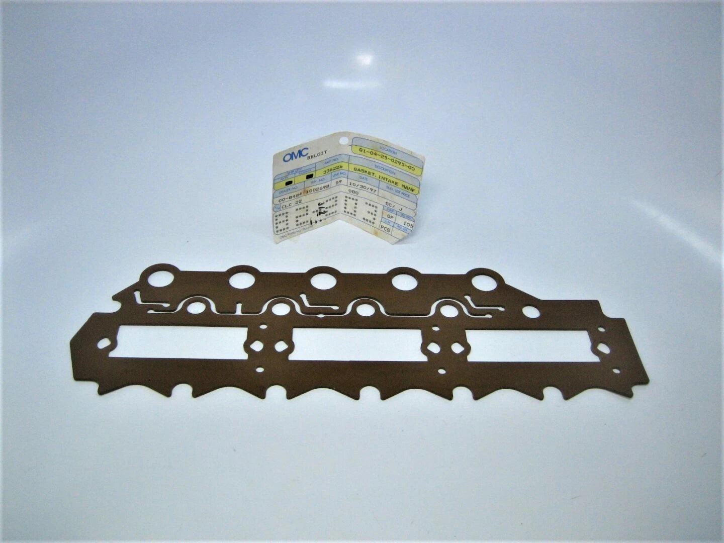 Intake Manifold to Block Gasket for Evinrude Johnson (OMC 0336226)