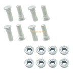 8PCS Wheel Nut and Studs for Polaris ATV UTV (7515513, 7547211, 7542459, 7547237)