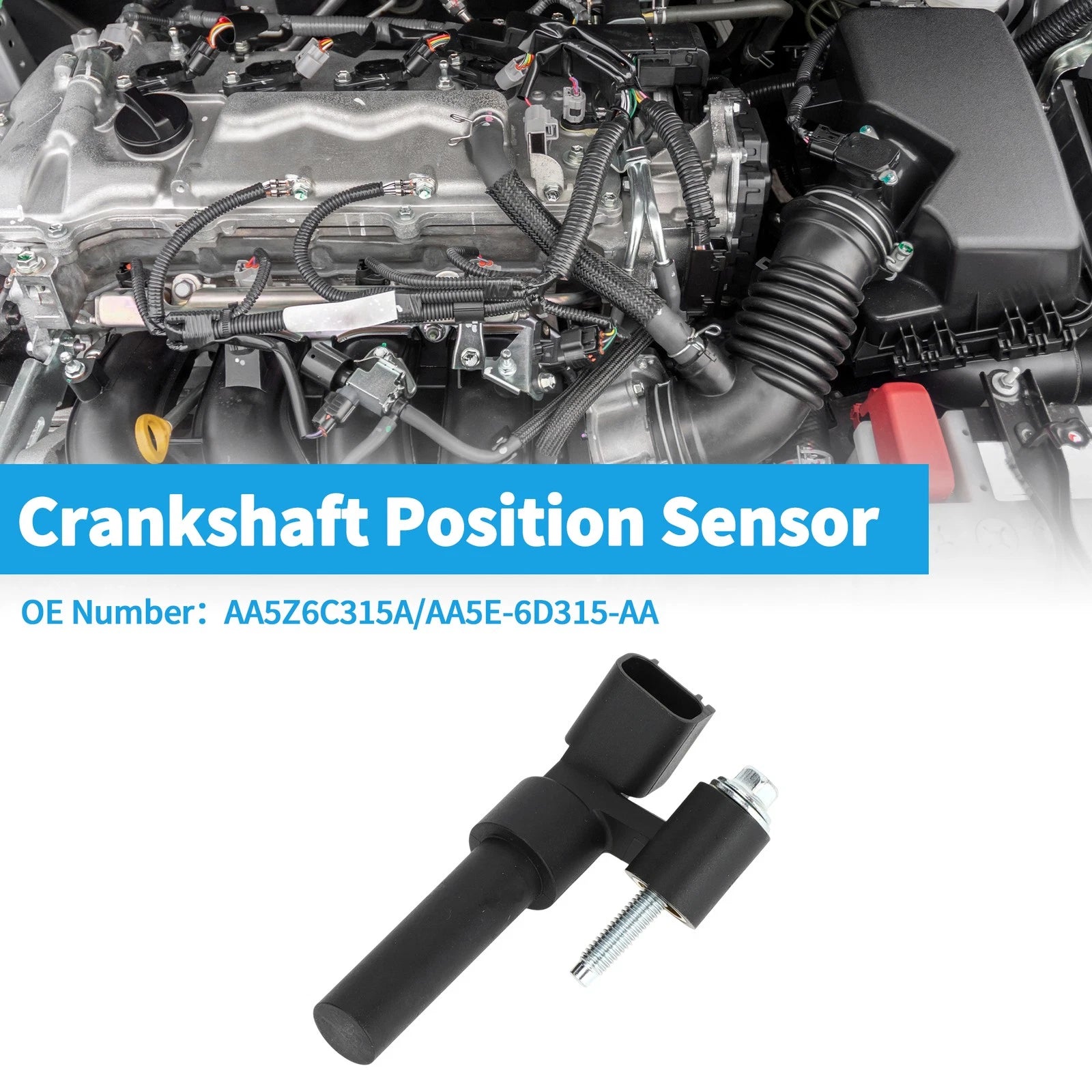 Crankshaft Position Sensor for Ford Edge Mk2 3.5 (2014) AA5Z6C315A