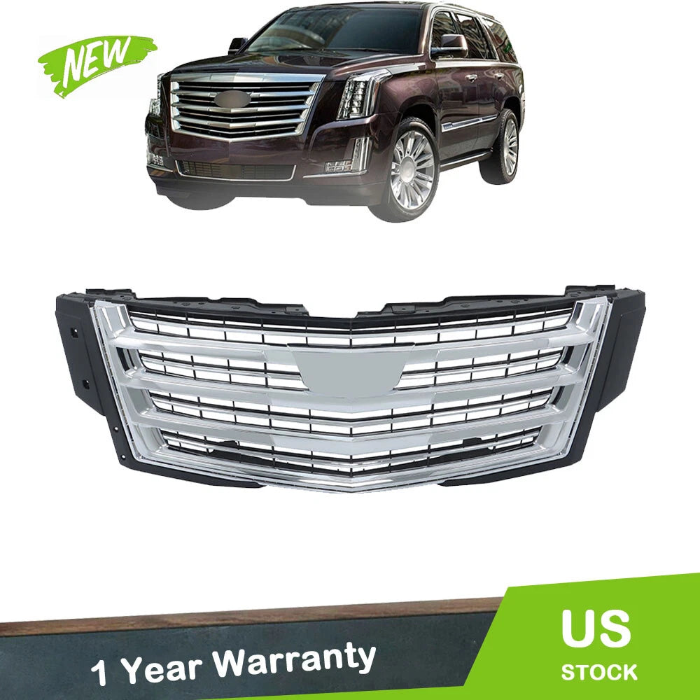Front Upper Grille Molding Chrome for Cadillac Escalade (2015–2020)