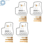 Set of 4 Carburetor Rebuild Kits for Honda V65 VF1100C (1984–1985)