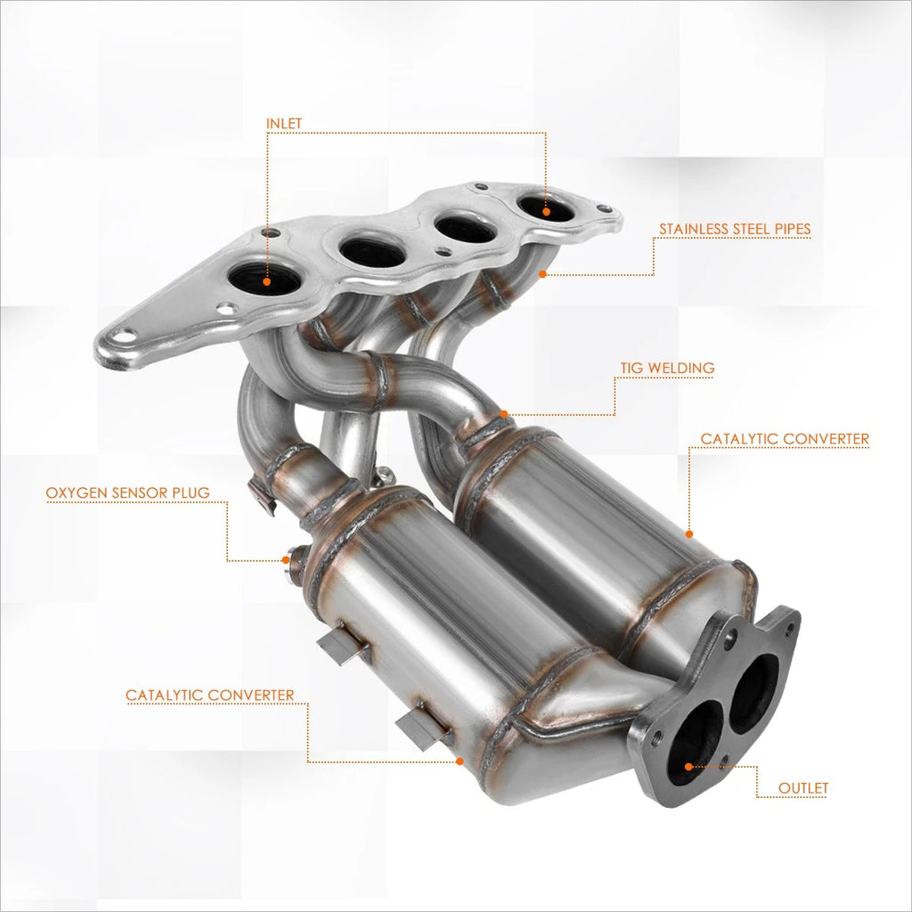 Exhaust Manifold Catalytic Converter for Mitsubishi Eclipse 2006–2012
