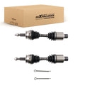 Set of 2 Front CV Axle Shaft Assemblies for Dodge Dakota Durango (2001–2004)