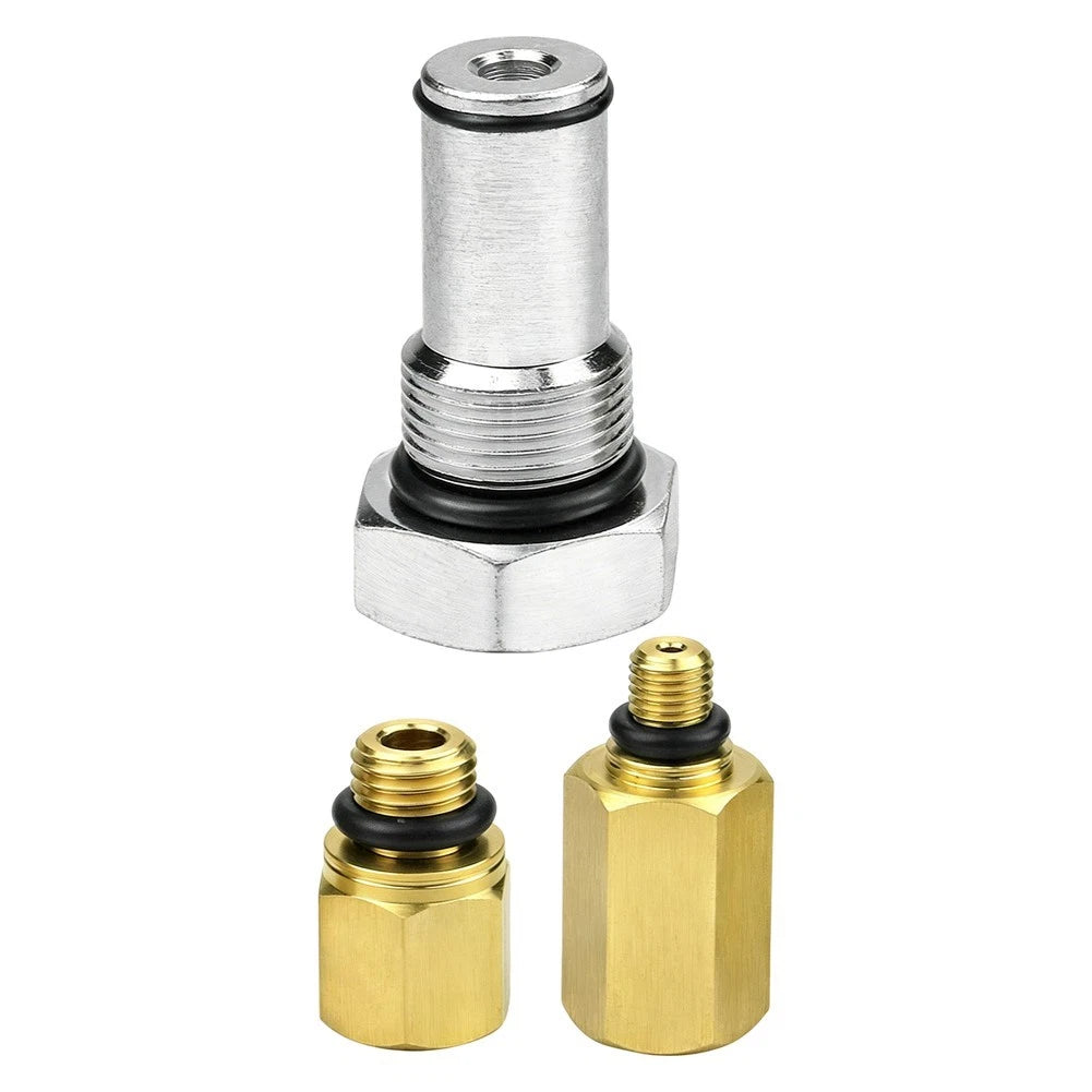 Set of 2 Oil and Fuel Rail Adapter Tools for Ford 6.0L Diesel (2003–2010)