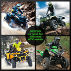 Set of 2 CV Joint Axles for Yamaha Rhino 700 4x4 (2008–2013)