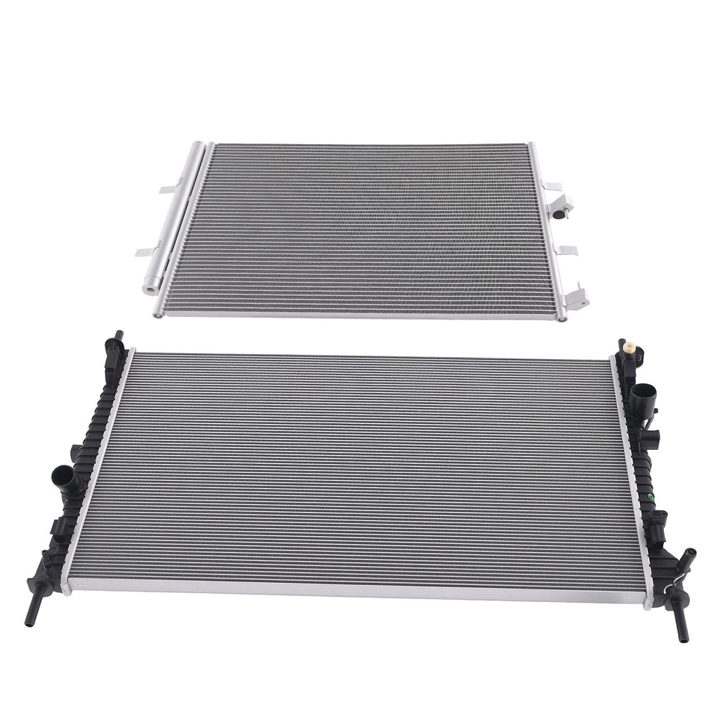 Radiator & AC Condenser for Ford Transit 150/250/350 HD (2015–2019) CU13454