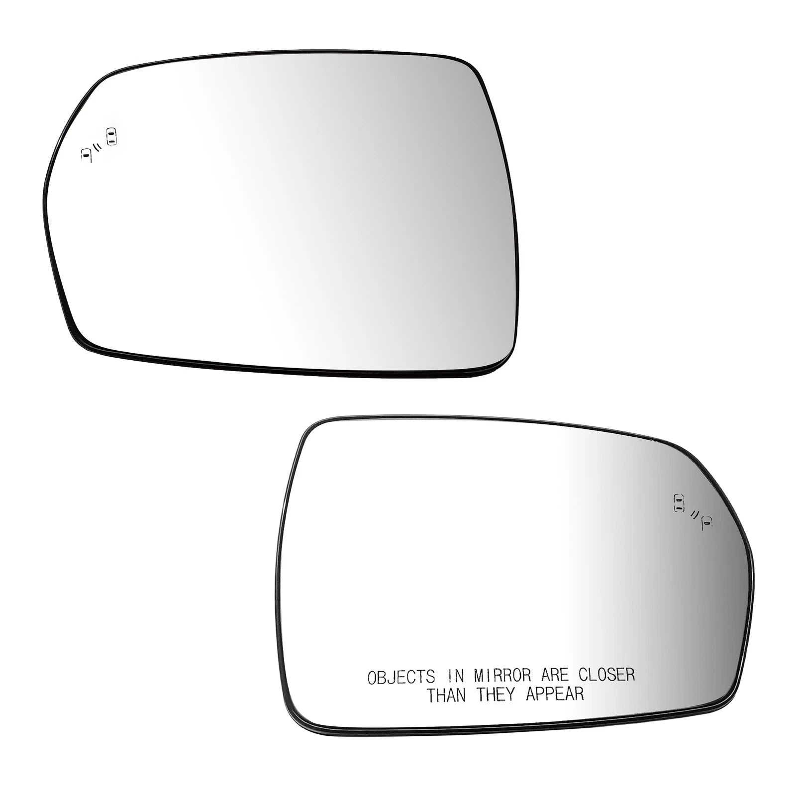 Pair Mirror Glass for Ford Edge (2015–2018) Heated Blind Spot Detection