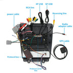 Stereo Radio Navigation GPS Head Unit for Ford Mustang (2010-2014)