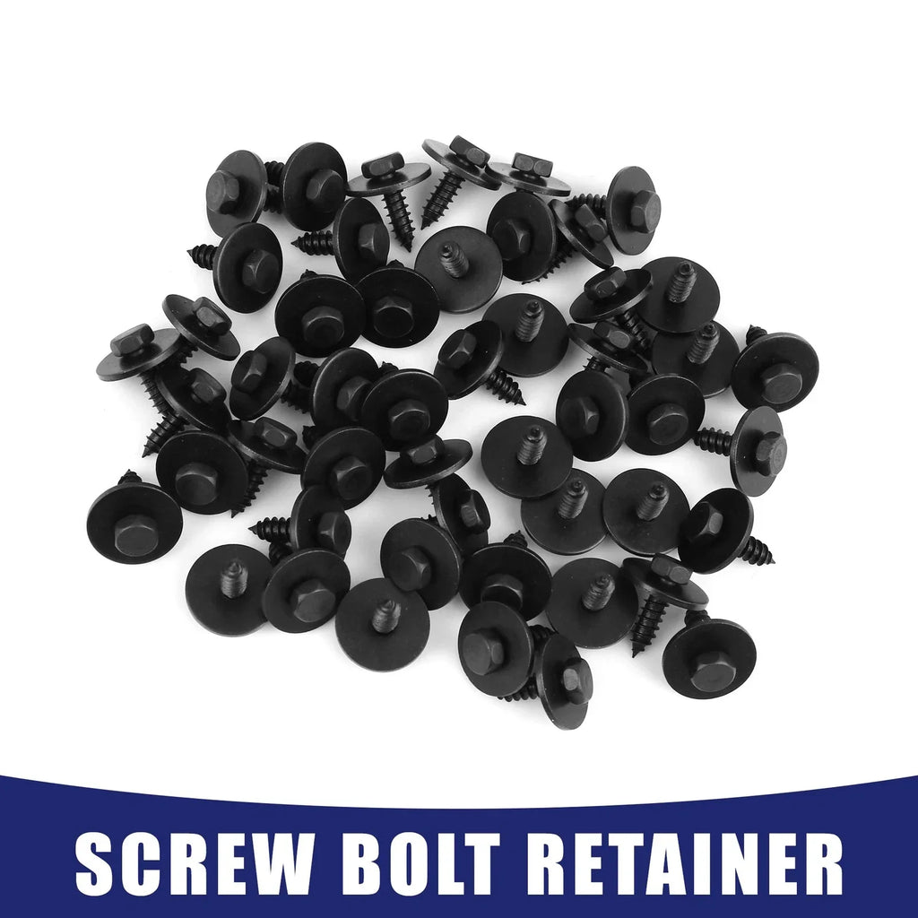 Screw Bolt Retainer Under Cover for BMW 50 pcs