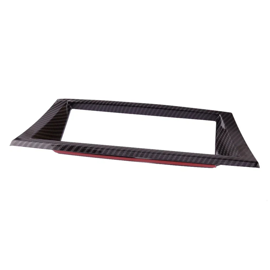 Carbon Fiber GPS Navigation Panel Cover for BMW X5 E70 X6 E71 (2008-2013)