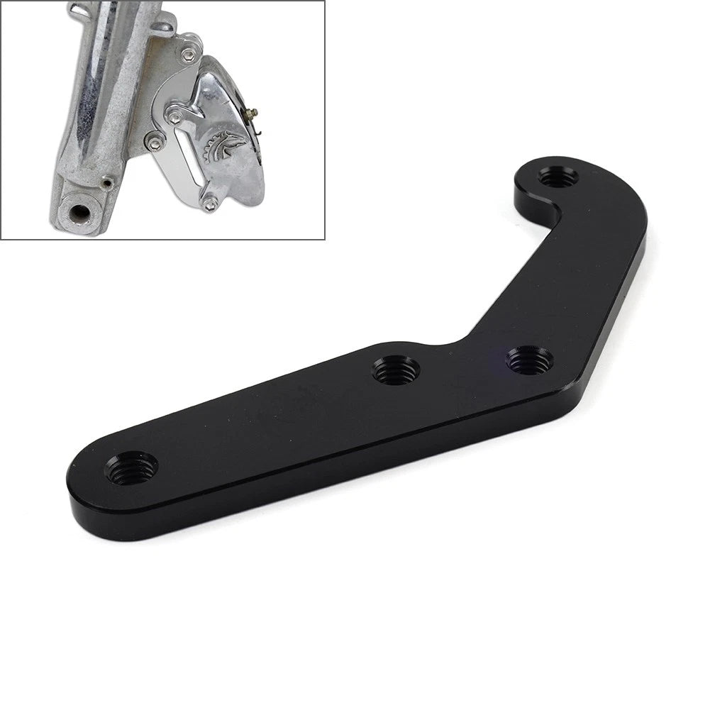 4-Piston Front Brake Caliper Bracket for Harley Softail Dyna Sportster FXR (1984–1999)