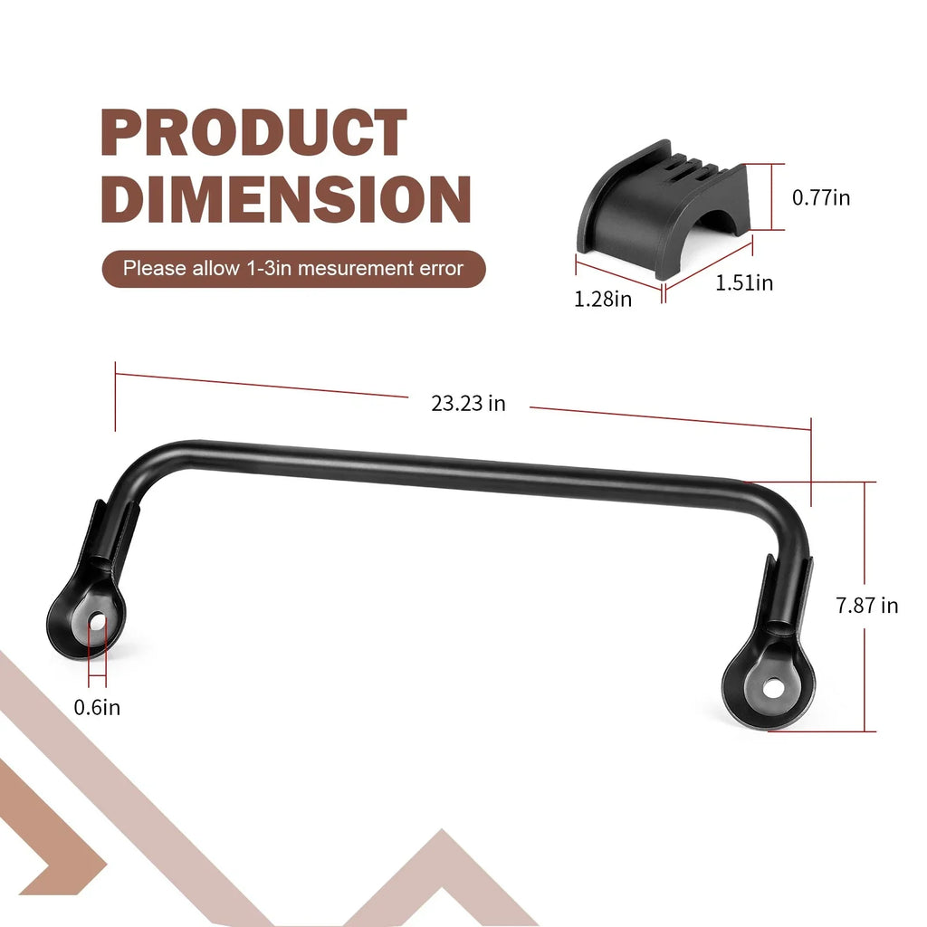 Rear Suspension Stabilizer Bar with Bushing for Polaris RZR (2008–2014)