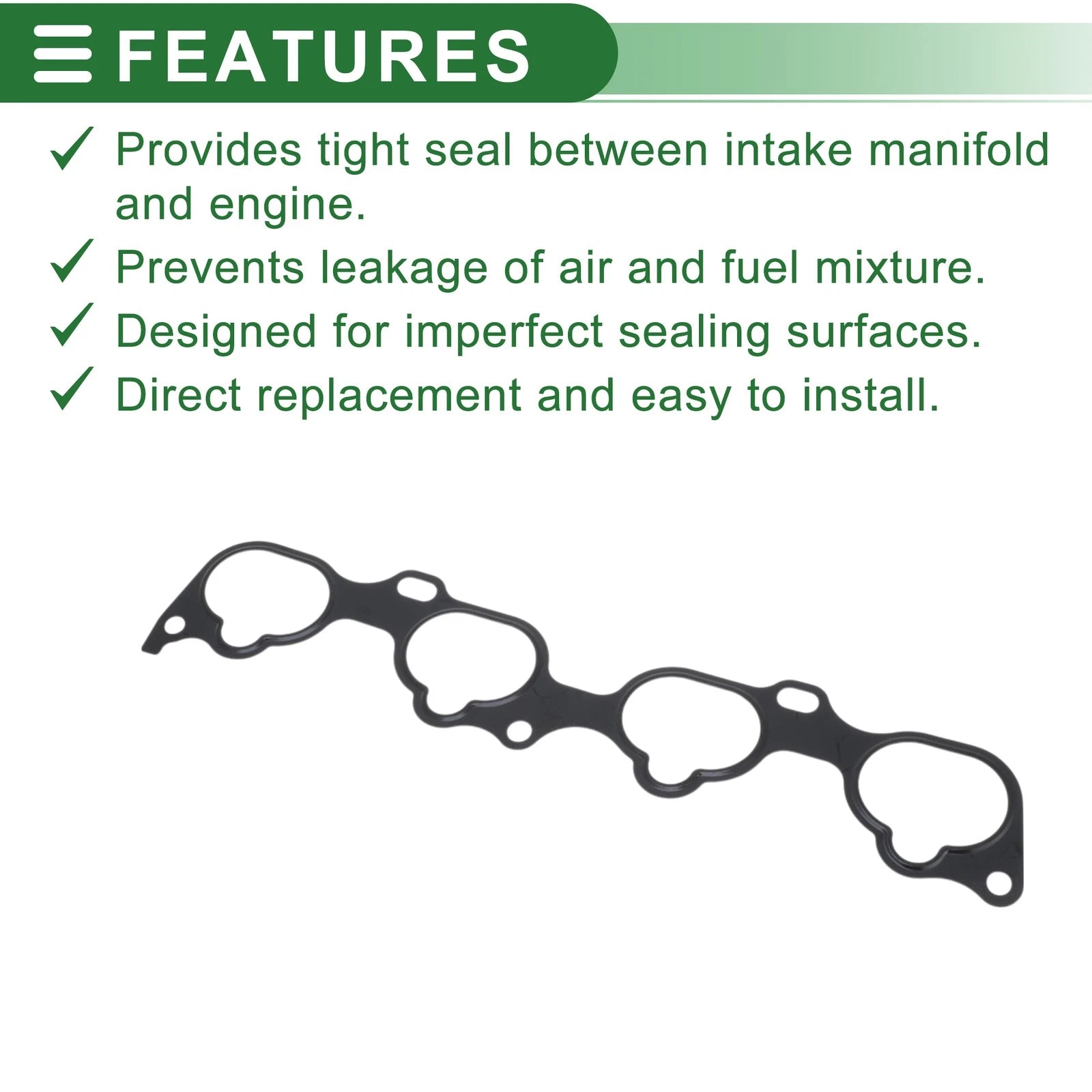 Engine Intake Manifold Gasket for Nissan Altima (2006–2011) No. 14035JG35A
