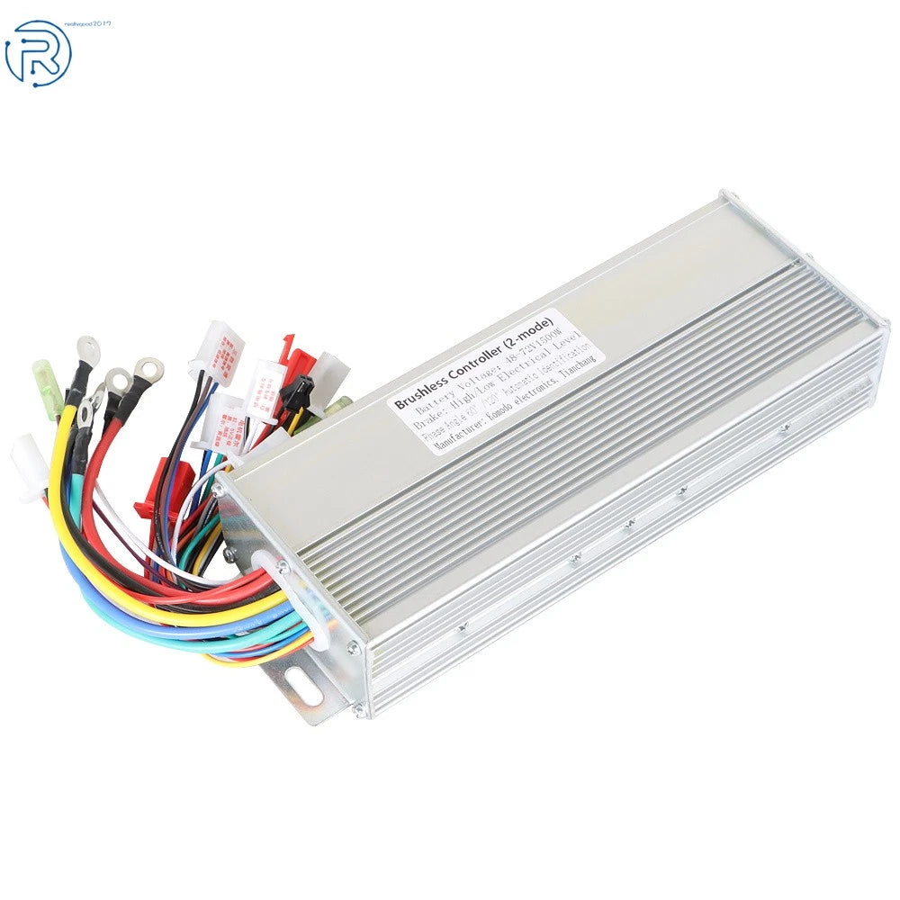 DC Brushless Motor Speed Controller for Electric Bicycle Scooter (48V/72V)