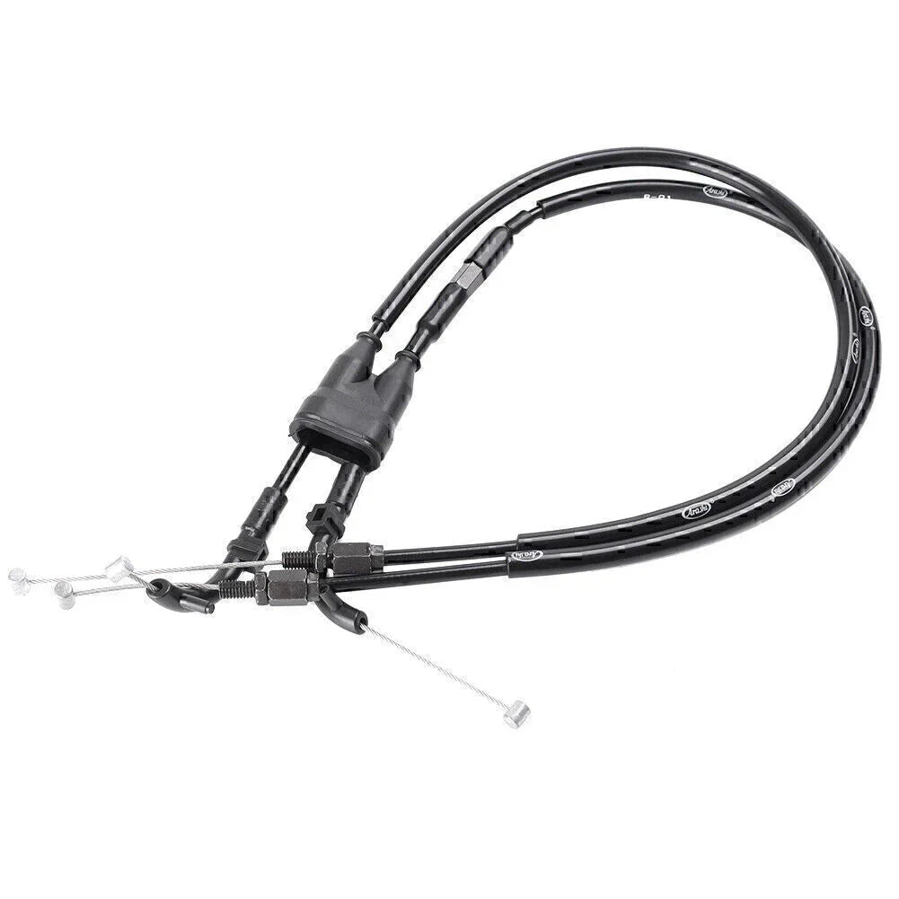 Black Throttle Cables for Yamaha YZF R6 (2006-2016)