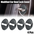 Set of 4 Car Door Lock Latch Covers for Ford Focus (2019–2021) Carbon Fiber