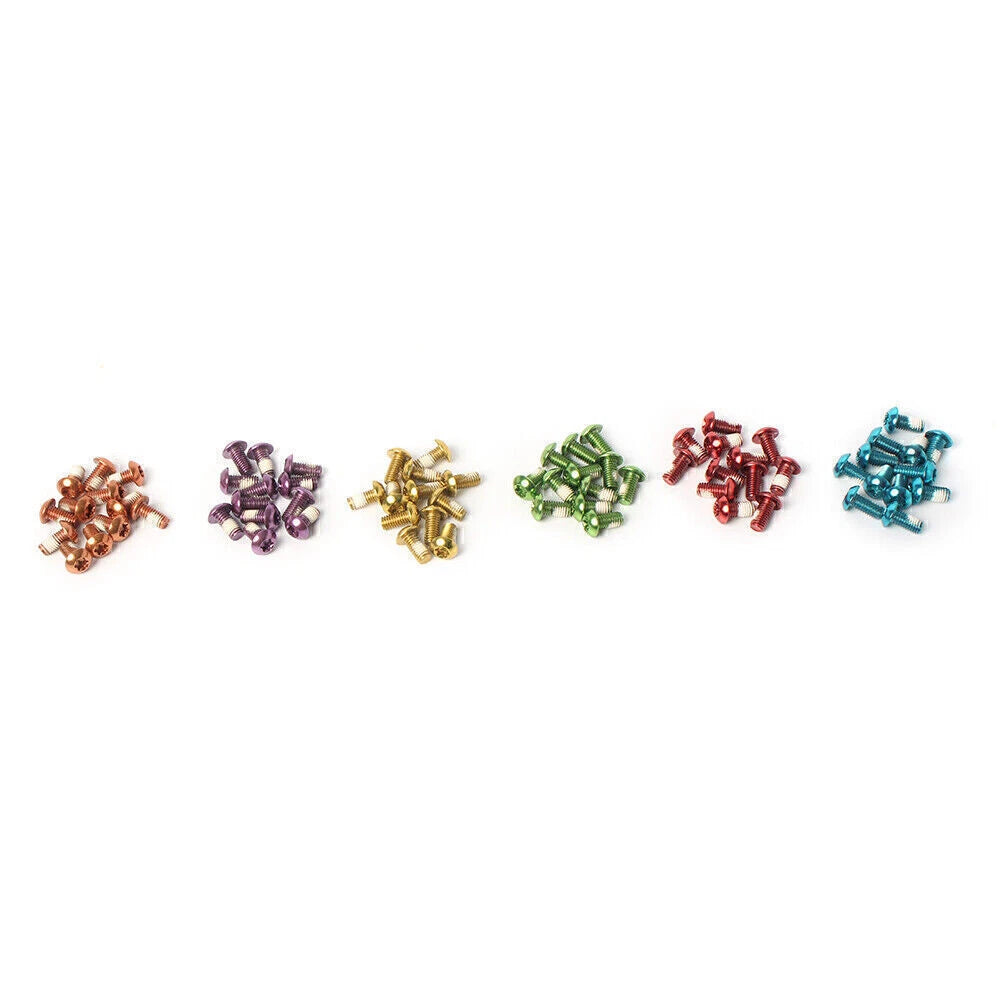 12X M510MM Colorful Disc Brake Rotor Bolts for MTB Mountain Bike