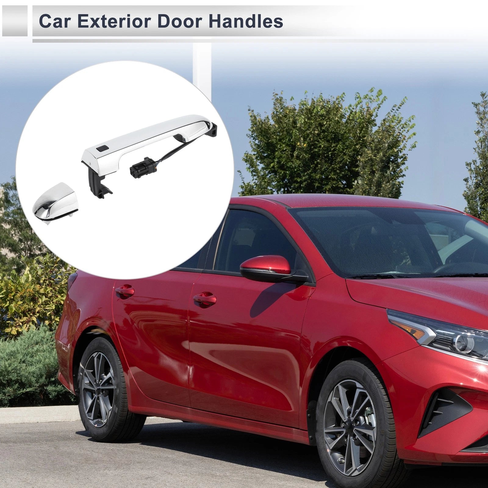 Front Right Door Handle for Kia Forte (2010–2013) No. 826511M210