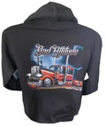 BRT 'Bad Attitude' Graphic T-Shirt & Hoodie for Big Rig Trucks