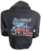 BRT 'Bad Attitude' Graphic T-Shirt & Hoodie for Big Rig Trucks