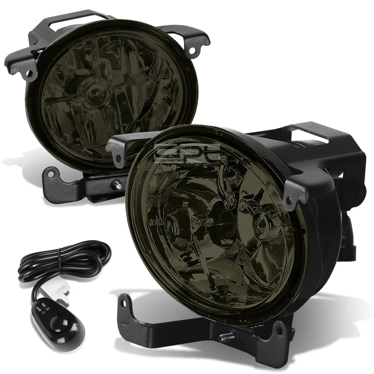 Fog Light Lamp + Switch Kit for Hyundai Accent (2003–2006) - Smoked Lens