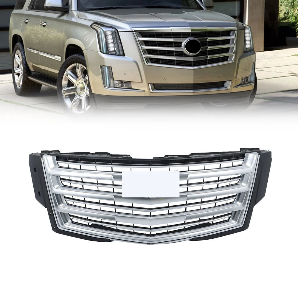 Chrome Front Upper Bumper Grille for Cadillac Escalade (2015–2020)