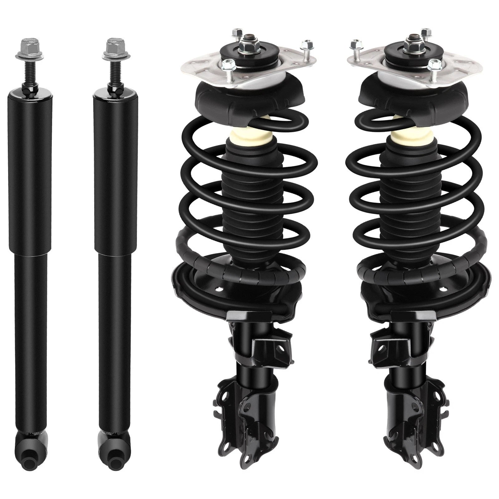 Set of 4 Struts Shocks Springs & Mounts for Volvo V70 (2001–2007)