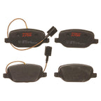Set of 2 Brake Pads for Alfa Romeo 4C (2015–2020)