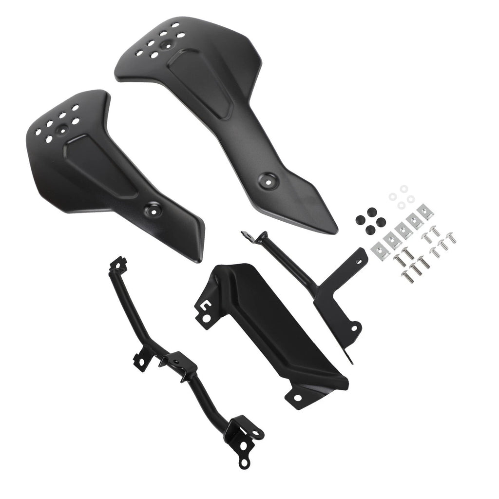 Lower Engine Belly Protection Plates for Triumph Trident 660 (2021) Black T9