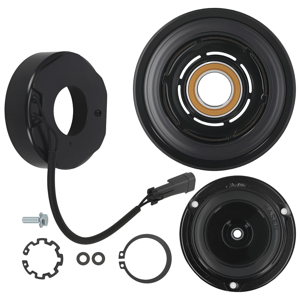 6-Groove Compressor Clutch Kit for Hummer H3 3.7L L5 (2006–2010)