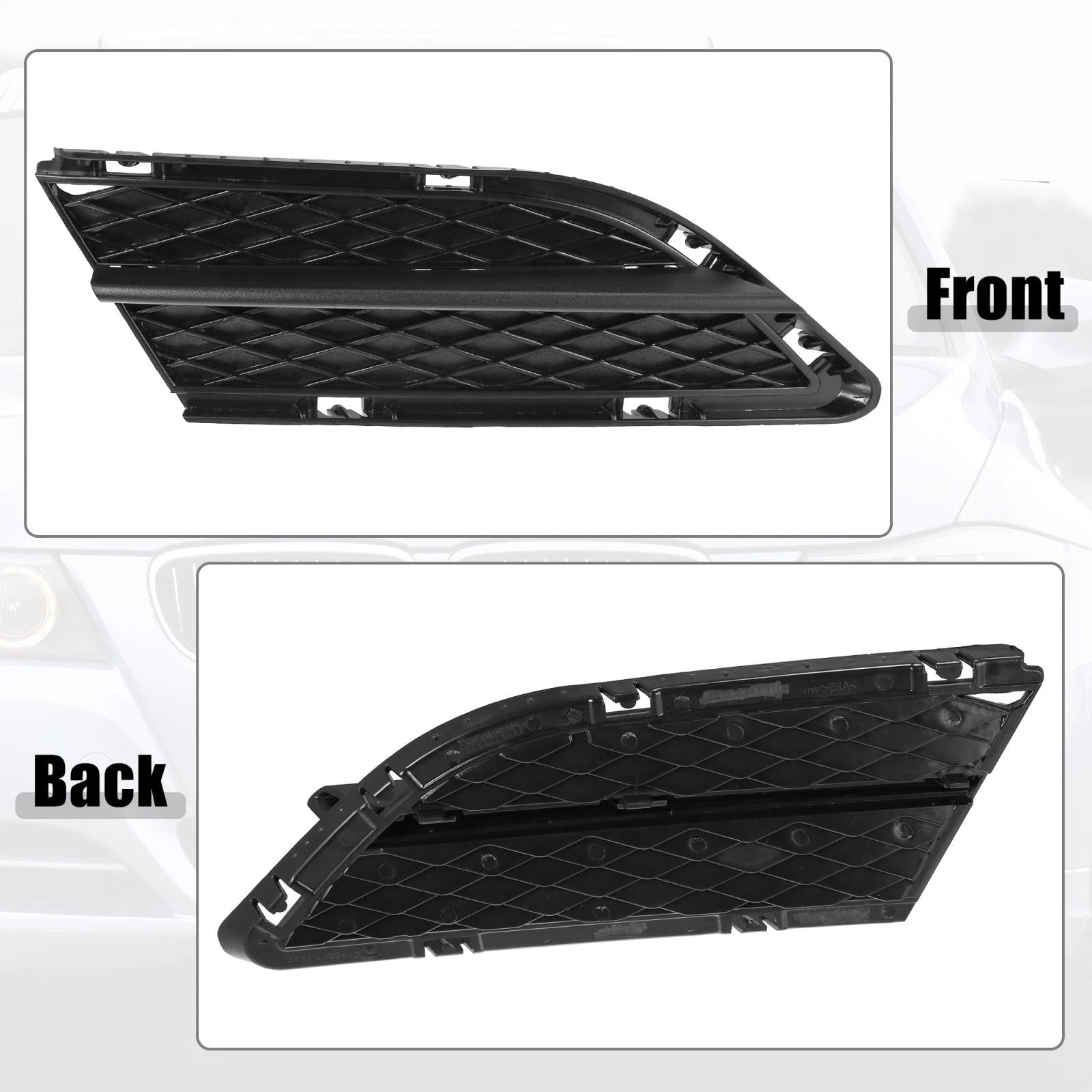 Right Fog Light Grille Trim for BMW 3 Series E90 (2009–2012) 51117198902